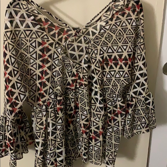 Patterned blouse - Picture 2 of 2